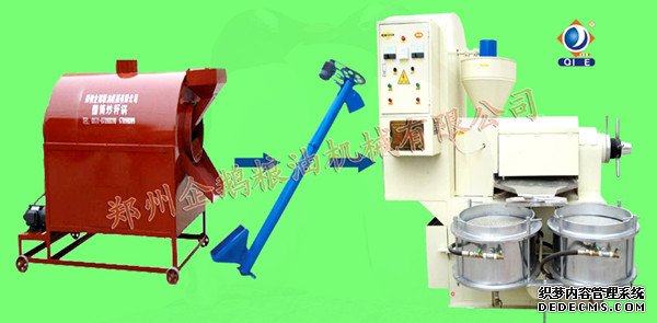 炒籽鍋在整個制油過程中作用(圖1) 炒籽鍋在整個制油過程中作用(圖1)